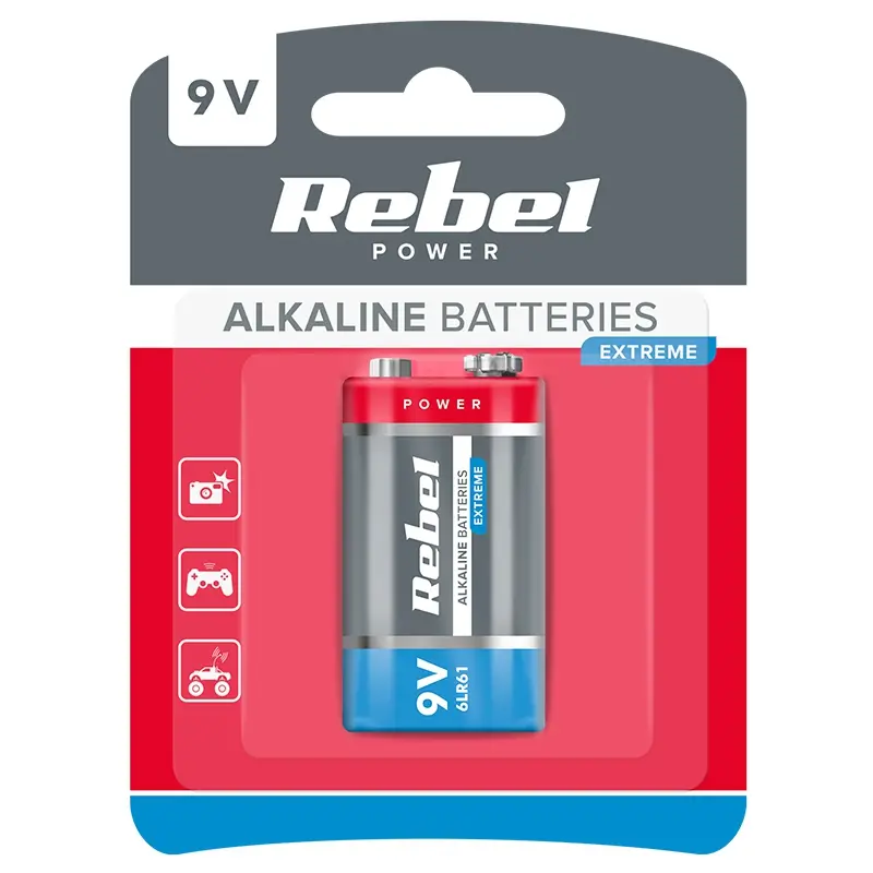 0 baterie superalcalina extreme 9v blister rebel 64ccc4a629a58 Baterie Red Rebel