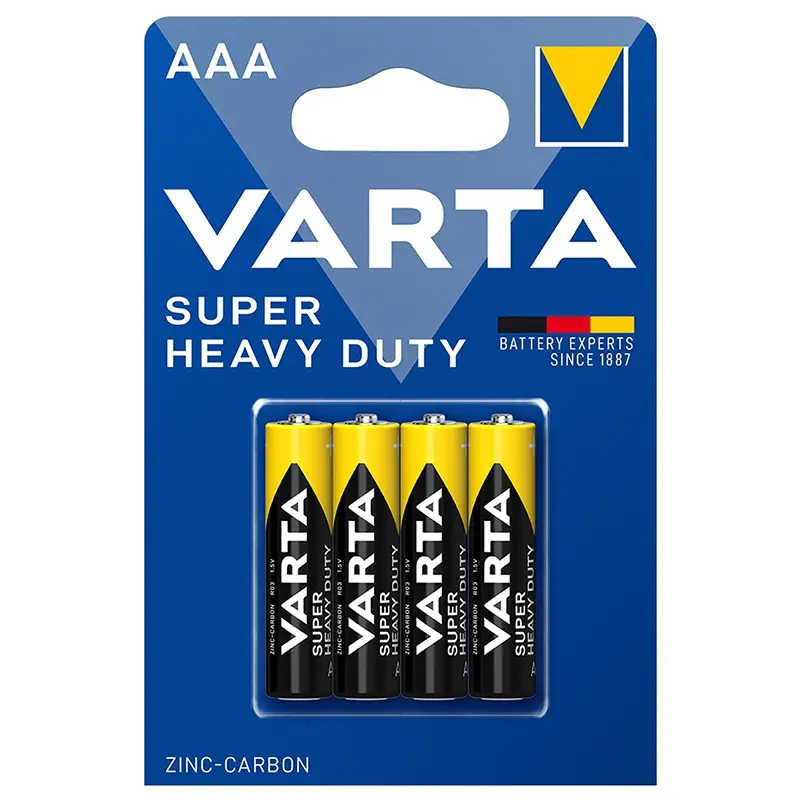 Baterie superlife r03 bl 4 buc Varta