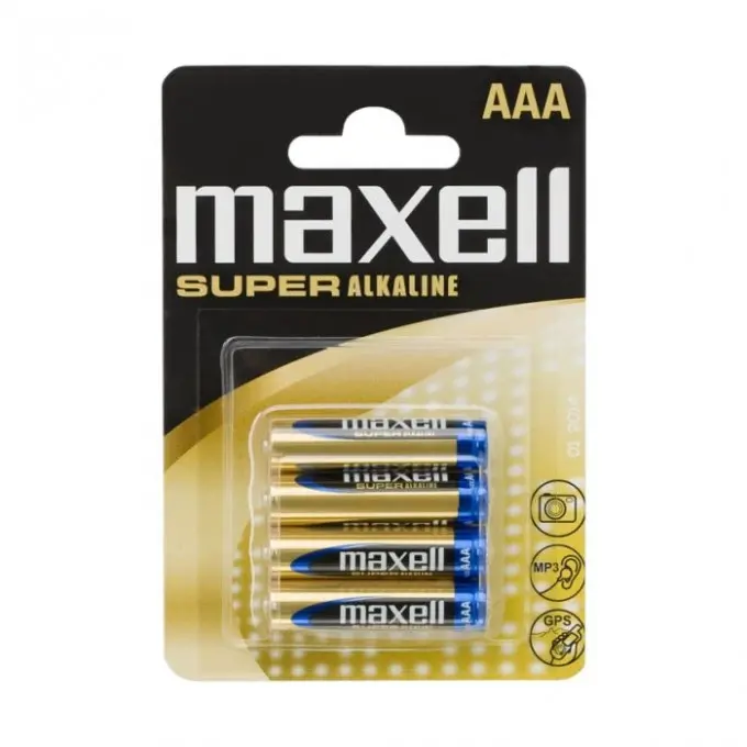 Baterie maxell tip microaaa • lr03 xlsuper alkaline • 1.5 v