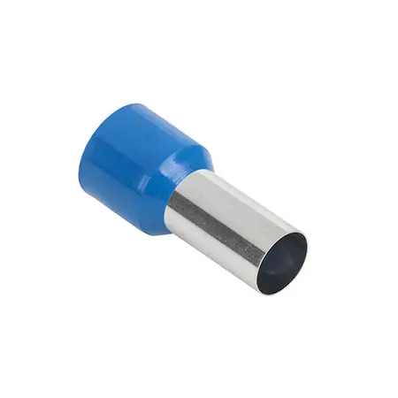 Conector tubular fir 50 mm2 culoare albastru set 100 buc