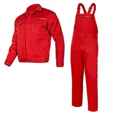 Costum lahti pro lucru subtire culoare rosu marime l , h - 188 cm