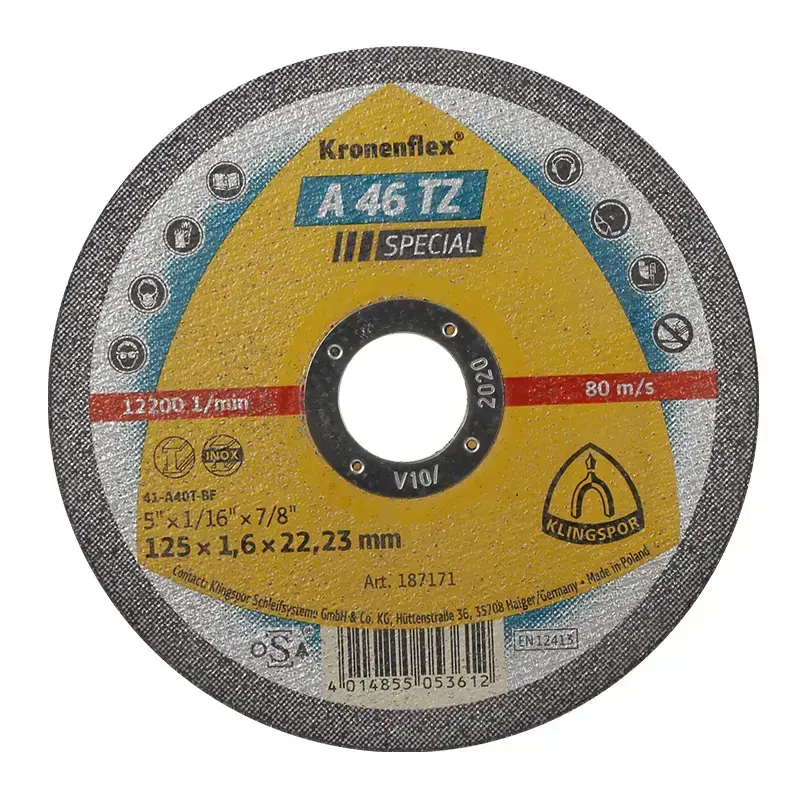 Disc klingspor debitare inox 230x1.9 mm a46tzspecial