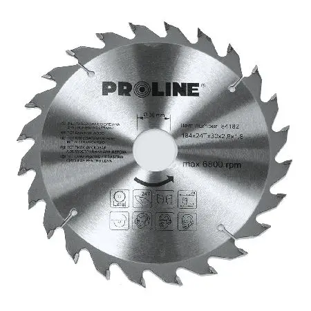 Disc Proline Circular Pentru Lemn Cu Dinti Vidia Diametru 160 Mm 18 Dinti