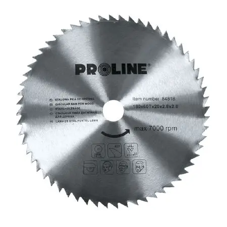 Disc Proline Circular Pentru Lemn Diametru 250 Mm 60 Dinti