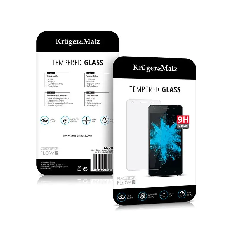 Kruger&matz Folie sticla tempered glass flow 5+ kruger&matz