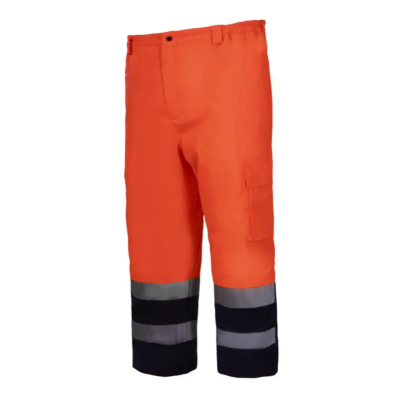 Pantaloni lahti pro reflectorizant captusit culoare portocaliu marime m