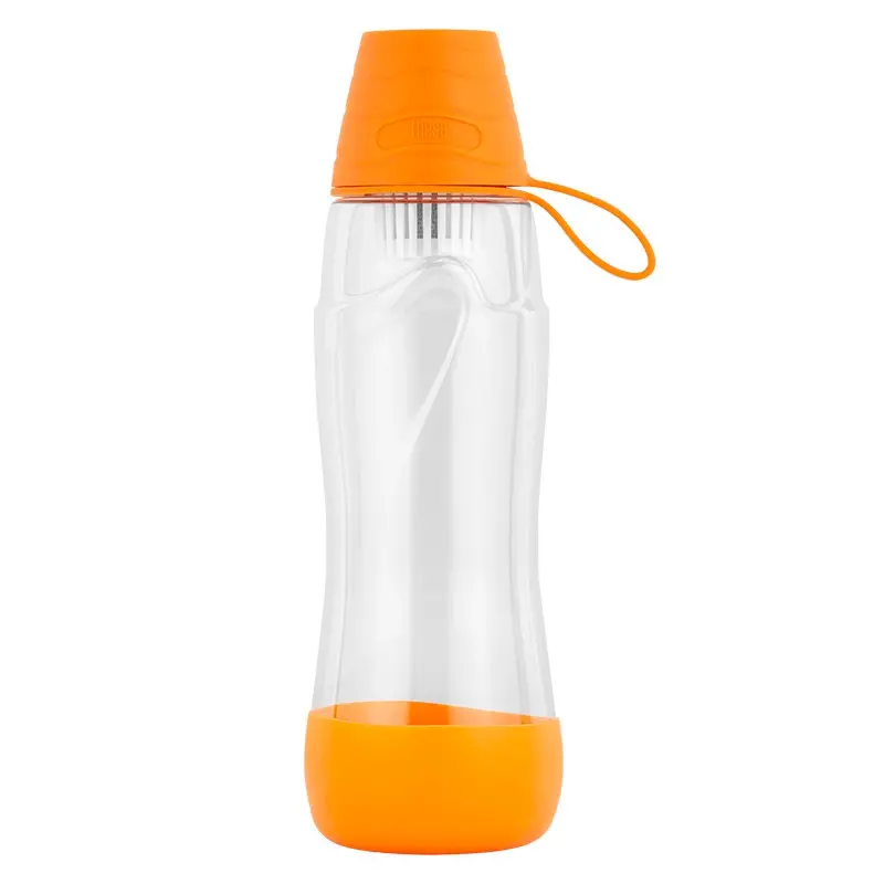 Sticla filtru carbon activ teesa pure water portocaliu