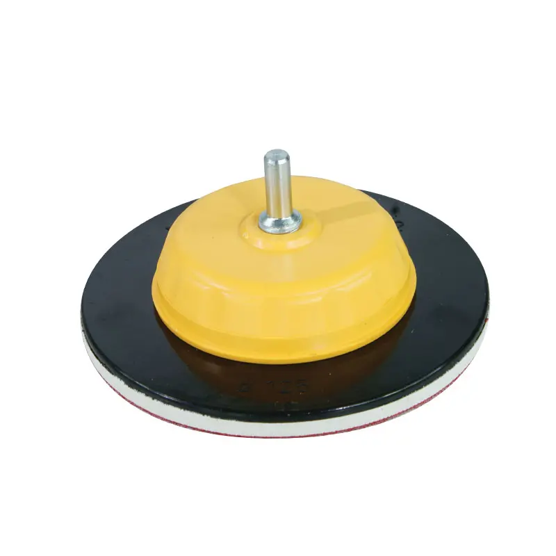 Suport disc abraziv auto - adeziv buretat cu tija 125 mm