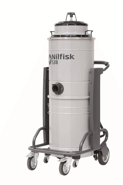 Aspirator industrial umed/uscat cu kit de aspiratie inclus s3 b l 100 , 3000 w, 100 litri nilfisk