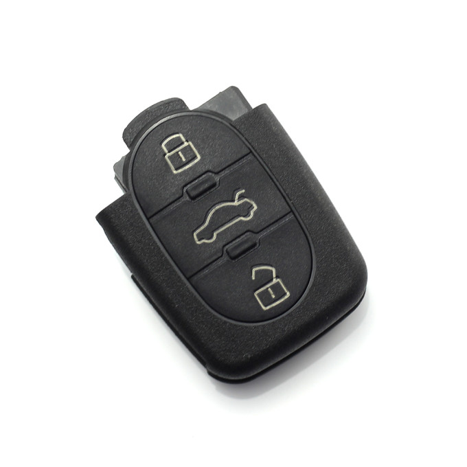 Audi carcasă cheie cu 3 butoane, baterie 1616 carguard