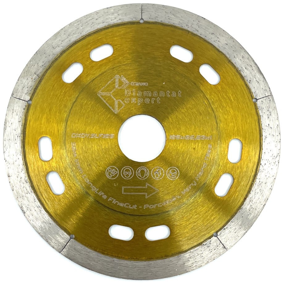 Disc Diamantatexpert Pt. Taieri Extra Fine In Portelan Dur Subtire 115x22.2 (mm) Ultra Premium